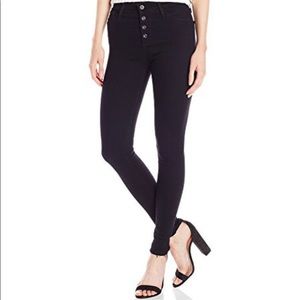 AG Adriano Goldschmied Farrah Skinny Button Fly Raw Hem